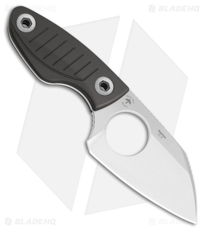 Kizer Cutlery NightJar Fixed Blade Knife Gray Aluminum (2.9" Stonewash)
