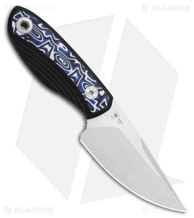 Kizer Finch Fixed Blade Knife G-10/Vortex Pattern Micarta (3.1" Satin)