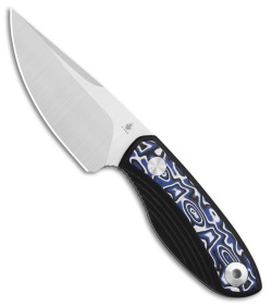 Kizer Finch Fixed Blade Knife G-10/Vortex Pattern Micarta (3.1" Satin)