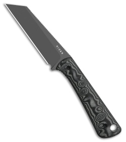 Kizer Kizer MiCrow Fixed Blade Knife Black & Gray Vortex Micarta (2.91" Gray PVD SW) - $59.98 at Blade HQ