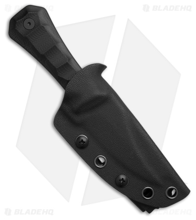 Auxiliary Manufacturing Fixed Blade Black G10 (3.00" Black)
