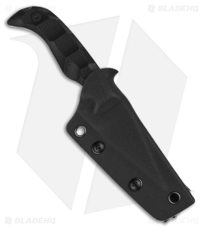 Auxiliary Manufacturing Karl Jr Deadhead Fixed Blade Black G-10 (3" DLC)