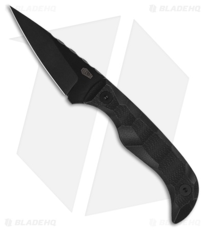 Auxiliary Manufacturing Karl Jr Deadhead Fixed Blade Black G-10 (3" DLC)