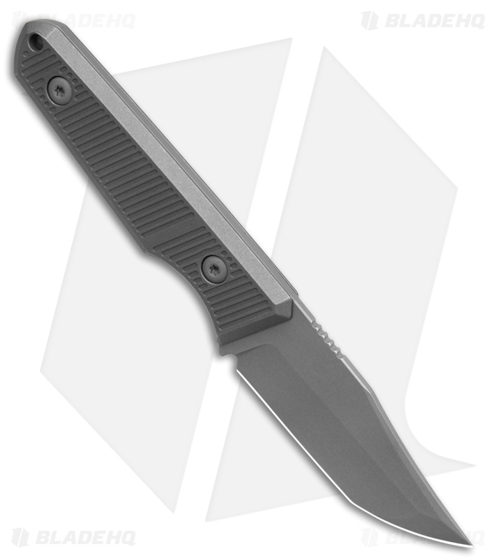 BMKT Small Explorer Fixed Blade Knife Bowie Tanto SW Ti (Stonewash)
