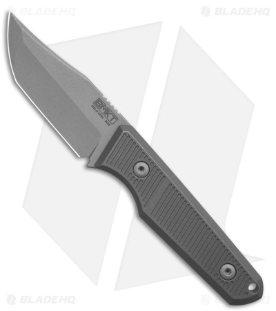 BMKT Small Explorer Fixed Blade Knife Bowie Tanto SW Ti (Stonewash)