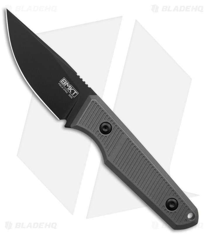 BMKT Small Explorer Fixed Blade Knife Drop Point Dark SW Ti (Blackwashed)