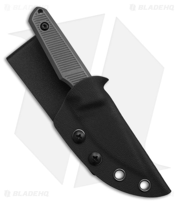 BMKT Small Explorer Fixed Blade Knife Drop Point Dark SW Ti (Blackwashed)