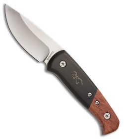 Browning Two Tone Black and Brown Fixed Blade (3" Satin)