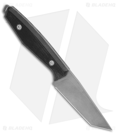 Daily Customs AK1 Kydex Sheath Tanto Black (3.125" Stonewash)