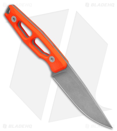 Daily Customs AK4 Scales Lightweight G10 Orange (3.875" Stonewash)