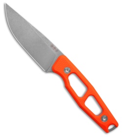 Daily Customs AK4 Scales Lightweight G10 Orange (3.875" Stonewash)