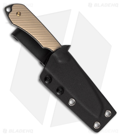 Kansept Knives Valk Fixed Blade Knife Light Sand G-10 (3" Black SW)
