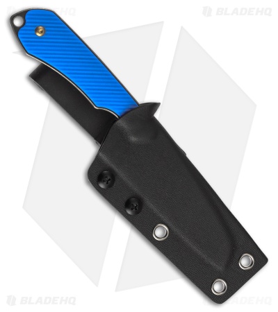 Kansept Knives Valk Fixed Blade Knife Dark Blue G-10 (3" Black SW)