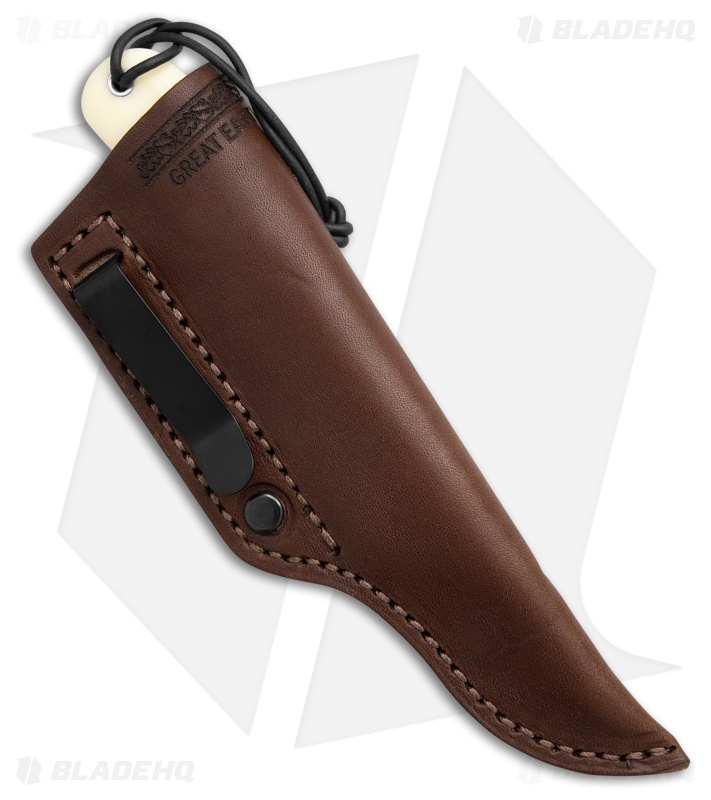 GEC Northfield Stingray Fixed Blade | Ivory Linen Micarta