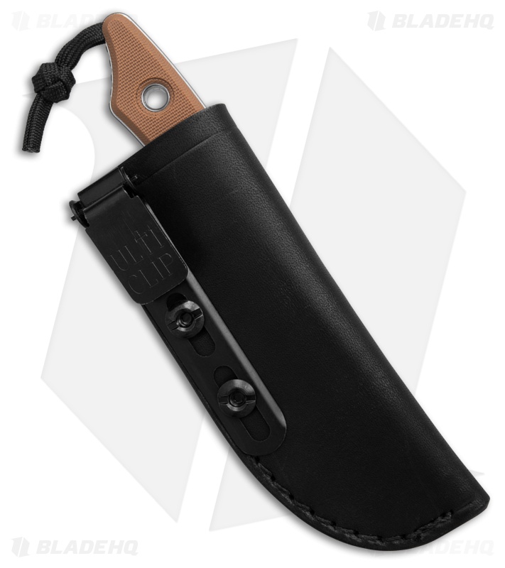 Heretic Knives Kobold Fixed Blade FDE G-10 | Battleworn