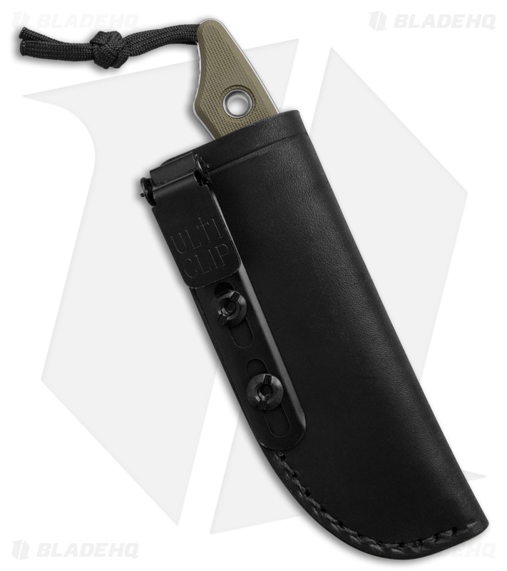 Heretic Knives Kobold Fixed Blade OD Green G-10 Clip Point SW