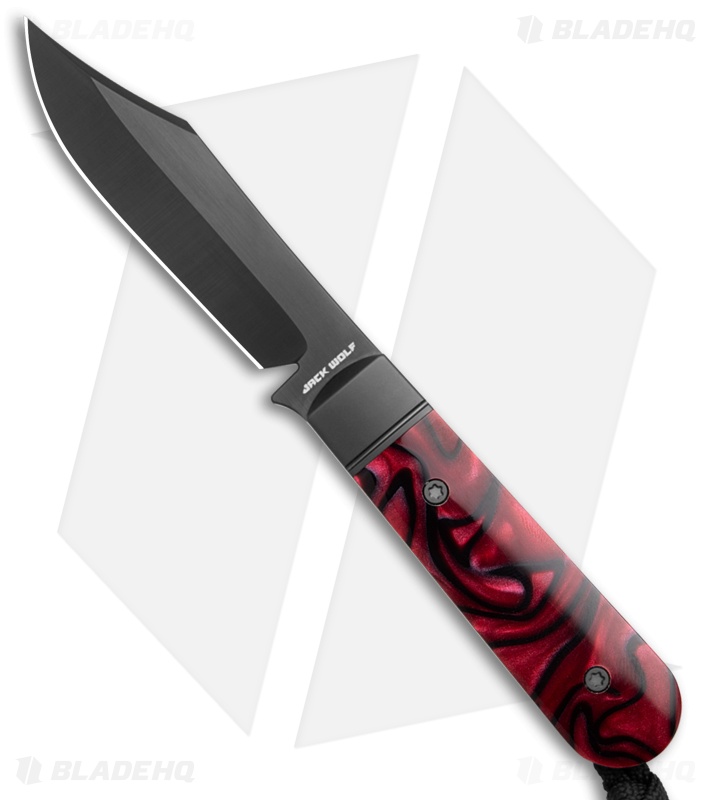 Jack Wolf Knives Backwoods FIXedc Knife Kirinite True Blood