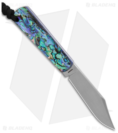 Jack Wolf Knives Gateway FIXedc Fixed Blade Knife Abalone (3" Satin)