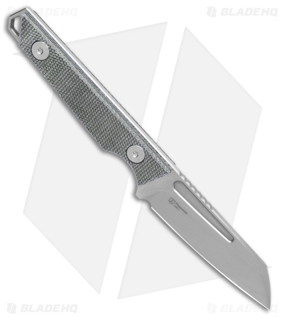 Kizer Phasmids Fixed Blade Knife Black Micarta (2.80" Satin)