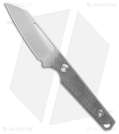 Kizer Phasmids Fixed Blade Knife Black Micarta (2.80" Satin)