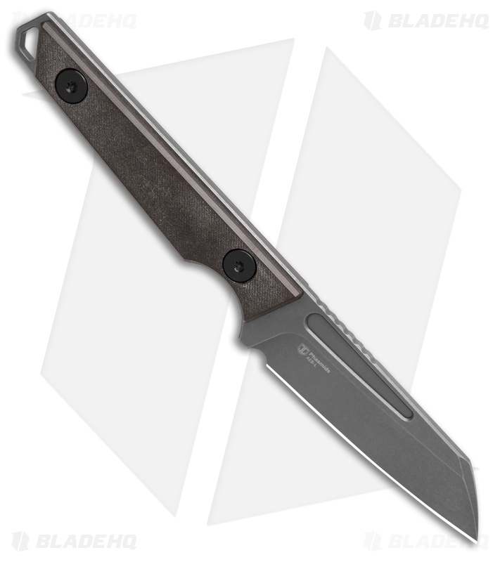 Kizer Phasmids Fixed Blade Knife Chocolate Glacier (2.80" Stonewash)