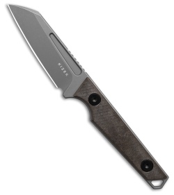 Kizer Phasmids Fixed Blade Knife Chocolate Glacier (2.80" Stonewash)