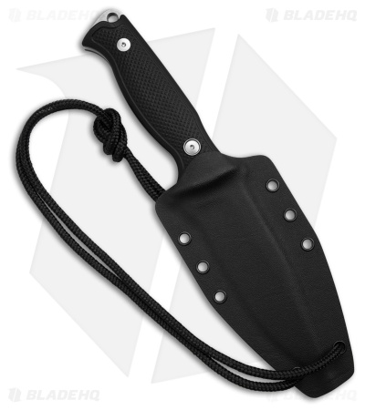 MKM Delta Black G10 Fixed Blade Knife (5" SW)