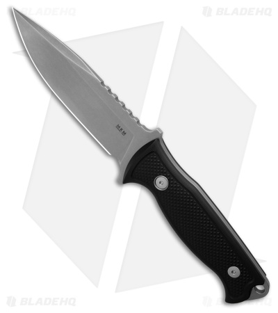 MKM Delta Black G10 Fixed Blade Knife (5" SW)