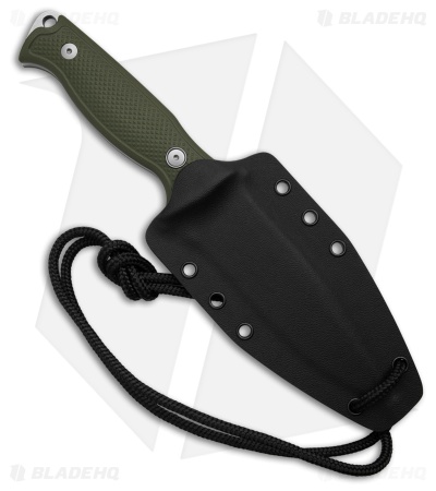 MKM Delta OD Green G10 Fixed Blade Knife (5" SW)