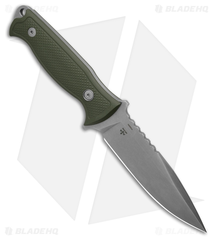 MKM Delta OD Green G10 Fixed Blade Knife (5" SW)