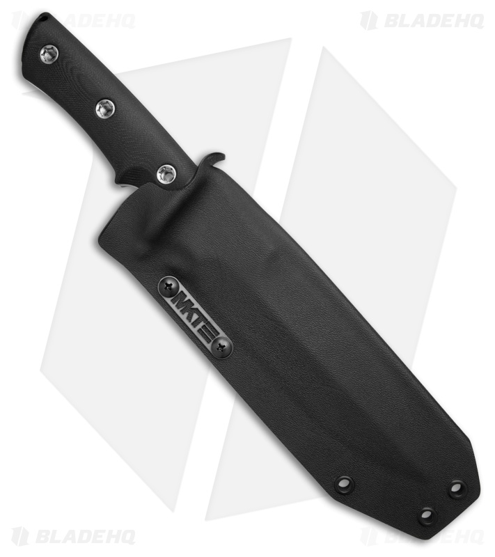 Medford Jungle Fighter Fixed Blade Knife Black G-10 (7" SW)