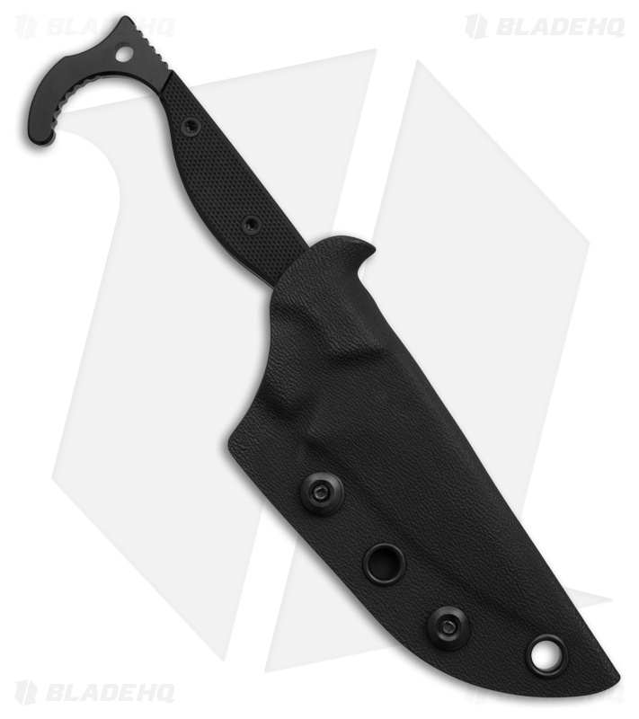 Skallywag Tactical Echo Wing Fixed Blade Black G-10 (2.50" Black)