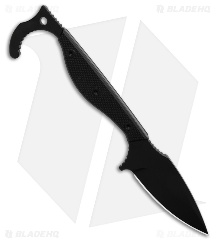 Skallywag Tactical Echo Wing Fixed Blade Black G-10 (2.50" Black)