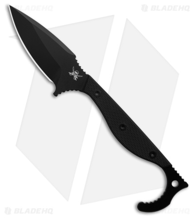 Skallywag Tactical Echo Wing Fixed Blade Black G-10 (2.50" Black)