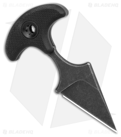 Station IX Cyclop Push Dagger Black G10 (1.50" Black Stonewash)