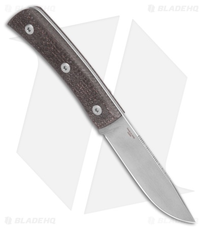 StraightLine EDC Buster Fixed Blade Brown Burlap Micarta (2.75" SW) BS-BB