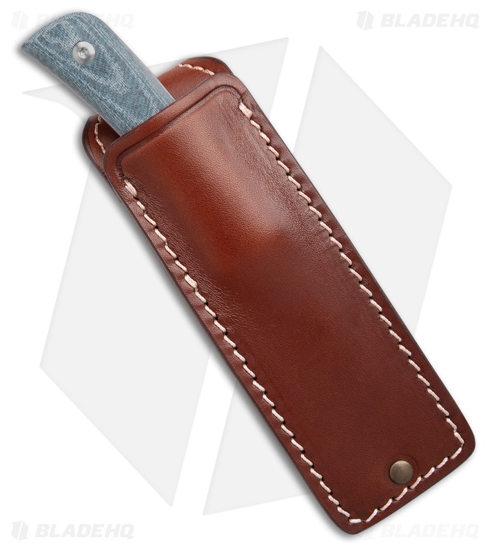 StraightLine EDC Buster Fixed Blade Denim Canvas Micarta (2.75" SW) BS-DC