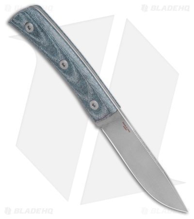 StraightLine EDC Buster Fixed Blade Denim Canvas Micarta (2.75" SW) BS-DC