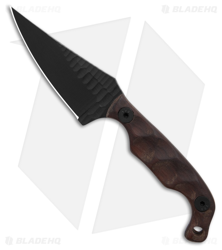 Stroup Knives Mini Mod 1 Fixed Blade Knife Wood