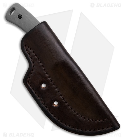 TRM Knives Tagalong Fixed Blade Knife Slate Gray G10 (2.4" SW)