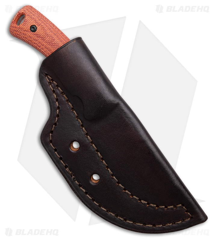 Three Rivers Manufacturing Tagalong Fixed Blade Autumn Orange Micarta (2.375" SW