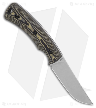 Three Rivers Manufacturing Tagalong Fixed Blade Black/Maple Richlite (2.375" SW)