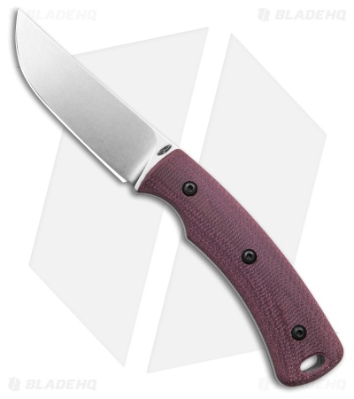 Three Rivers Manufacturing Tagalong Fixed Blade Double Red Micarta (2.375" SW)
