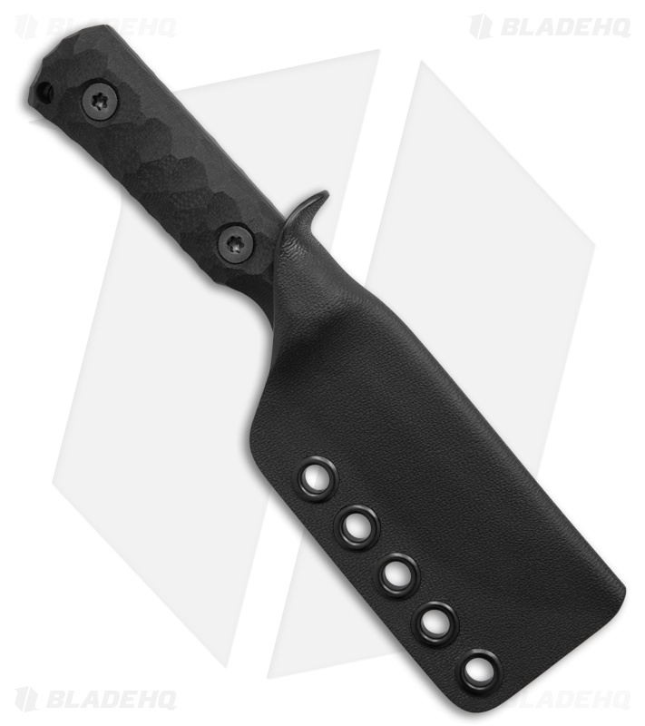 Uinta Knife Company Explorer Fixed Blade Knife Black G-10 (2.9" Black)