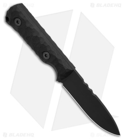Uinta Knife Company Explorer Fixed Blade Knife Black G-10 (2.9" Black)