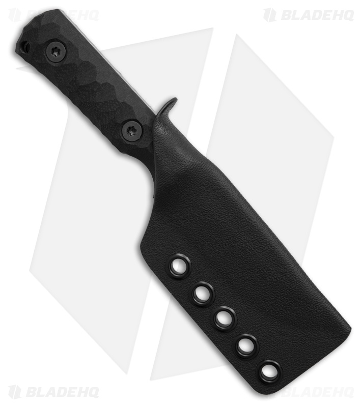 Uinta Knife Company Explorer Fixed Blade Knife Black G-10 (2.9" SW)
