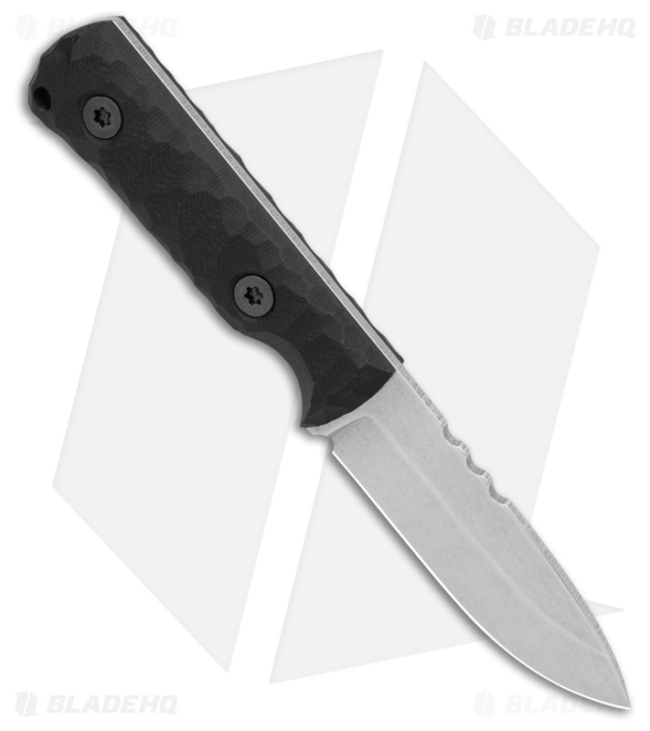 Uinta Knife Company Explorer Fixed Blade Knife Black G-10 (2.9" SW)