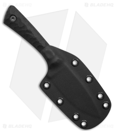 Uinta Knife Company Hunter Fixed Blade Knife Black G-10 (3.4" Black)