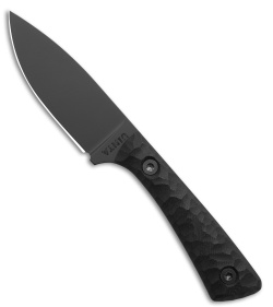 Uinta Knife Company Hunter Fixed Blade Knife Black G-10 (3.4" Black)