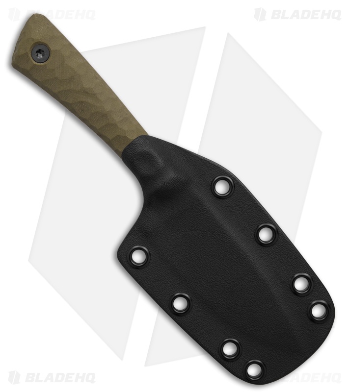 Uinta Knife Company Hunter Fixed Blade Knife OD Green G-10 (3.4" SW)